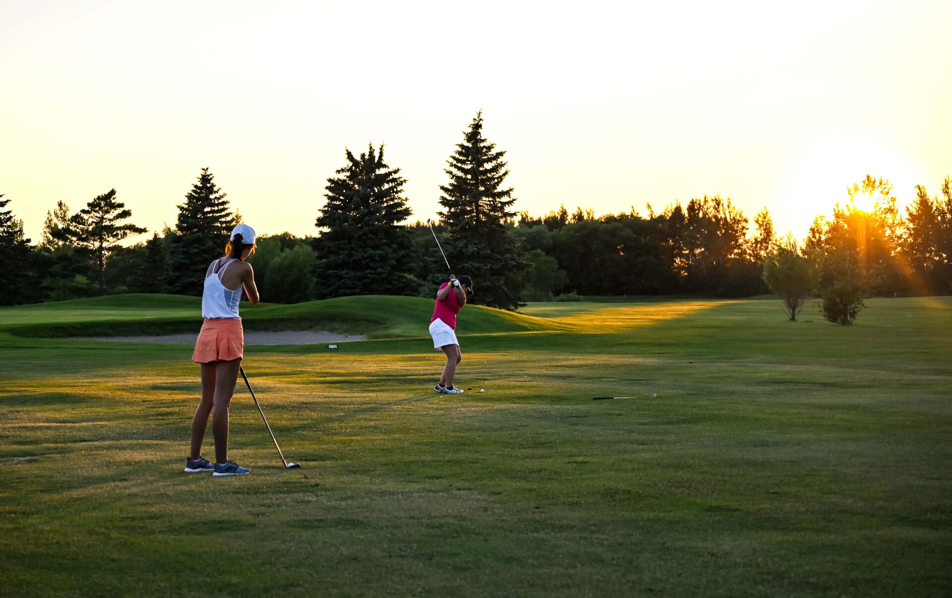 Trou 14 au Golf de La Broquerie
